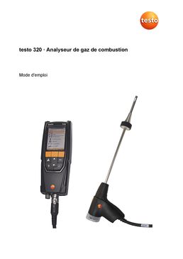 Analyseur de combustion pour chaudière jusqu'à 400 kW | Testo 320