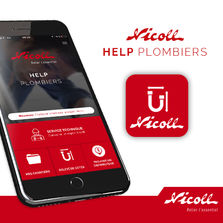 Application Nicoll à destination des plombiers | Help Plombiers