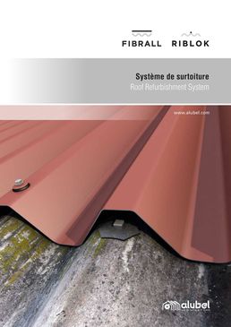 Système de fixation pour sur-toiture sur couverture fibrociment | Riblok