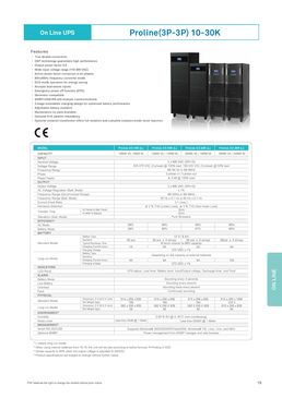 Onduleur électrique FSP | Proline (3P-3P) 10-30kVA