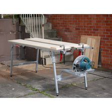 Table de sciage ergonomique | Établi de chantier