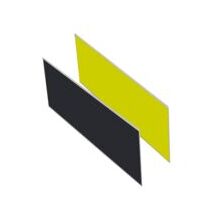 PLAQUE CONTREMARCHE METAL À COLLER LARGEUR 100 MM | WATTELEZ 