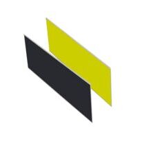 PLAQUE CONTREMARCHE METAL À COLLER LARGEUR 100 MM | WATTELEZ 