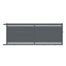Portail coulissant aluminium sur-mesure | Vahina