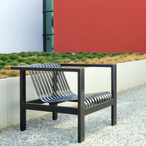 Salon urbain en acier laqué | Sofia