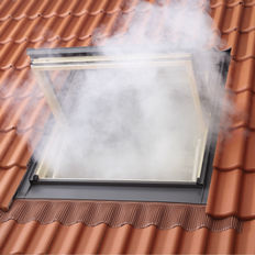 Fenêtre de toit Velux pour désenfumage incendie  | Exutoire de désenfumage VELUX Madicob