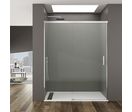 Paroi de douche à accès de face en verre transparent ou en sérigraphie | Basic