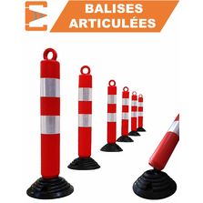 Balise articulée de diamètre 100 mm en polyéthylène | Réf BDJ1170