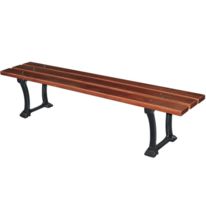 Banquette de ville en bois exotique Pampelune