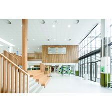 Dalle acoustique blanche homogène pour plafond monolithique | Rockfon Ekla+