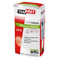 Enduit pour rebouchage et collage sur murs intérieurs | Toupret Cellulosique