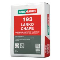 Mortier de chape à prise et séchage semi-rapides P4S | 193 LANKO CHAPE