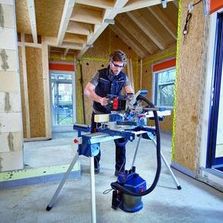 Scie à onglets radiale sans-fil | Biturbo GCM 18V-216