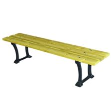 Banquette jardin public en pin classe 4 autoclave Stuttgart