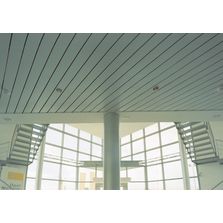 Lames en aluminium aux bords incurvés pour réalisation de plafonds | Lame Veneto