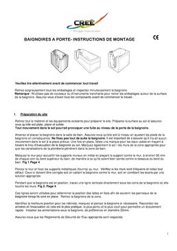 Baignoire à porte courte pour personnes à mobilité réduite | Georgia 14147G / 14147D