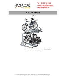 Rack double étage VELOPORT 
