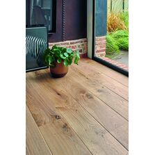 Lames de parquet vieillies contrecollées en chêne massif extra-larges | Diva 184 Héritage