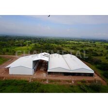 Hangars métalliques démontables de grande portée | MECARAPID