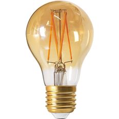 Ampoule LED filament : standard A60 Filament LED 7W E27 2 200 k 600 LM Dim. Ambre | 165456