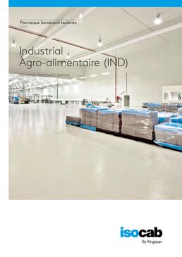 Panneau sandwich isolant | Industrial Agro-alimentaire (IND)