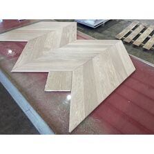 Parquet semi-massif en chêne | Pointe de Hongrie Lyon – Vernis mat invisible, qualité AB