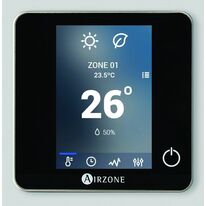 Thermostat filaire tactile pour équipement CVC | Airzone Blueface