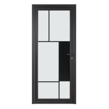 Porte d'entrée Ambroisine aluminium | LAPEYRE SERVICES