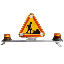 Barre Triflash et gyrophares à rabattement manuel | 254433XA