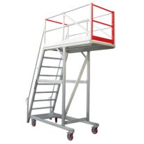 Plateforme fixe en aluminium pour travaux en hauteur | Cantilever