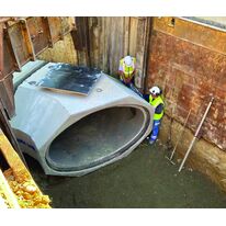 Canalisation à géométrie optimisée pour pose horizontale ou verticale | Moduloval