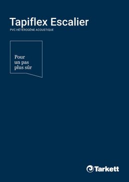 Revêtement en vinyle hétérogène | Tapiflex Escalier 
