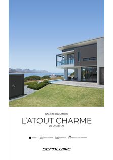 Catalogue Plaquette Gamme Signature