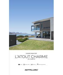 Plaquette Gamme Signature