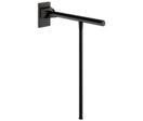 Barre de maintien rabattable avec béquille Be-Line noir mat | Réf. 511962BK 
