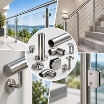 Accessoires pour garde-corps en inox CROSINOX