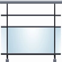 Garde-corps avec bande filante version paquebot | CAMBRONE