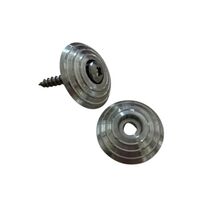 PASTILLES PODOTACTILES INOX 316 RAINURE A VISSER KIT DE 200 | WATTELEZ