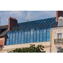 Brise-soleil à lames en verre | Shadoglass