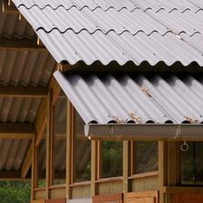 Plaques ondulées en fibres-ciment pour couverture | PO5 & PO6 Coloronde