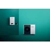 VAILLANT - aroTHERM plus hybride –    Pompe à chaleur air/eau monobloc associée à une chaudière à condensation – Une conception Quality Germany 