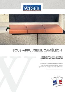 Catalogue Sous-Appui/Seuil Caméléon