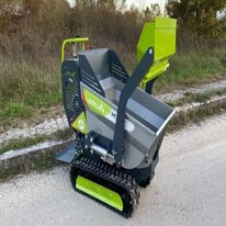 Brouette à chenilles hydraulique avec moteur HONDA GX200 | Profi-max - H 580 