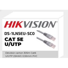 Cable informatique cat 5e atteint 1 000 Mbit/s