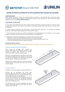 Panneau isolant hybride pour toitures en pente | Usystem Roof HB PIR