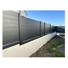 Clôture aluminium 125 mm pleine | Gard125