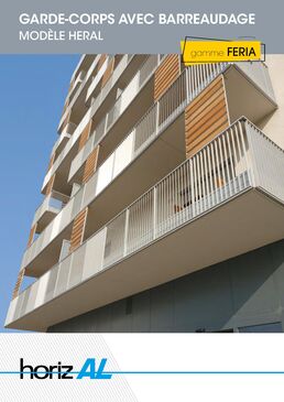Garde-corps aluminium HERAL 