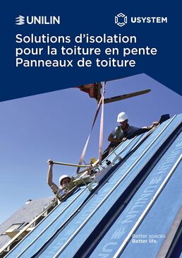 Brochure Usystem Roof - panneaux de toiture