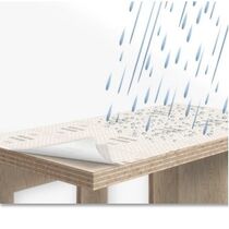 Ecran de protection frein-vapeurautocollant pour bois de construction, | Solid Protect BS