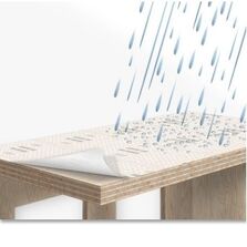 Ecran de protection frein-vapeurautocollant pour bois de construction, | Solid Protect BS